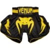 Venum Bangkok Inferno Black/Yellow Kids Muay Thai Shorts -Boxing Discount Store VENUM 03567 111 c