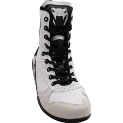 Venum Elite White/Black Boxing Shoes -Boxing Discount Store VENUM 03681 210 c 7