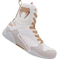 Venum Elite White/Gold Boxing Shoes -Boxing Discount Store VENUM 03681 226 c 7