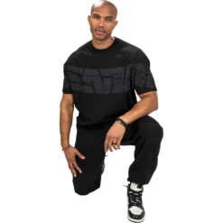 Venum Connect XL Black Tee -Boxing Discount Store VENUM 04701 001 c 3