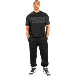 Venum Connect XL Black Tee -Boxing Discount Store VENUM 04701 001 c 4