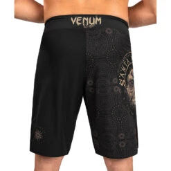 Venum Santa Muerte Dark Side Black/Brown Fight Shorts -Boxing Discount Store VENUM 04806 124 c 2