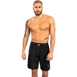 Venum Santa Muerte Dark Side Black/Brown Fight Shorts -Boxing Discount Store VENUM 04806 124 c 4