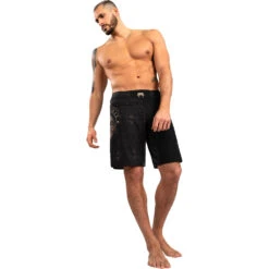 Venum Santa Muerte Dark Side Black/Brown Fight Shorts -Boxing Discount Store VENUM 04806 124 c 6