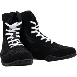 Venum Contender Black/White Boxing Shoes -Boxing Discount Store VENUM 04958 108 c 3
