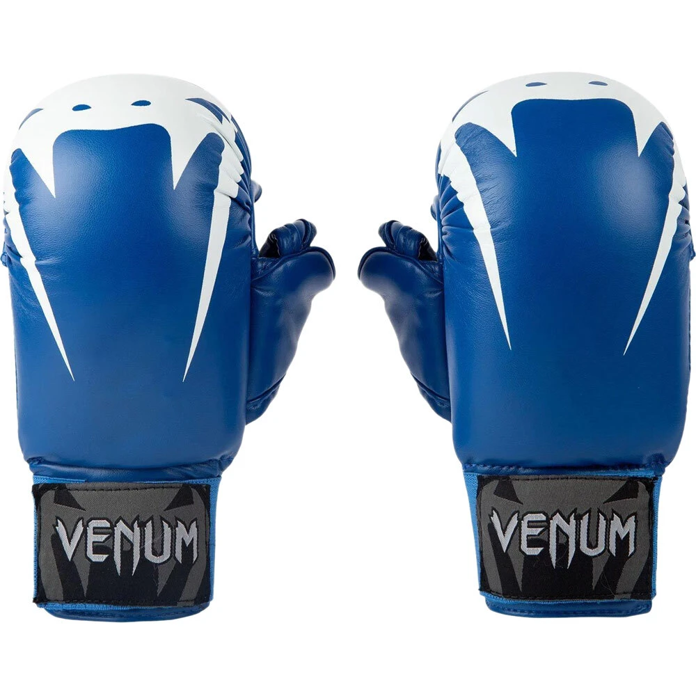 Venum Giant Blue Karate Mitts 3 Venum Giant Blue Karate Mitts