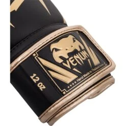 Venum Elite Black/Gold Boxing Gloves -Boxing Discount Store VENUM 1392 126 c 2