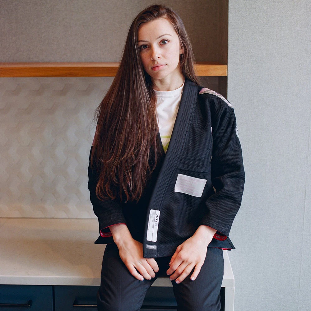 VHTS Black Jiu Jitsu Womens Gi 8 VHTS Black Jiu Jitsu Womens Gi - Image 6