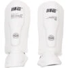 Engage W.I.P Series White Shin Guards -Boxing Discount Store WIP SHI WHT c